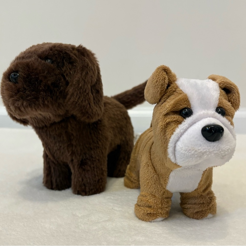 Retired American Girl Chocolate Chip and Meatloaf Pets